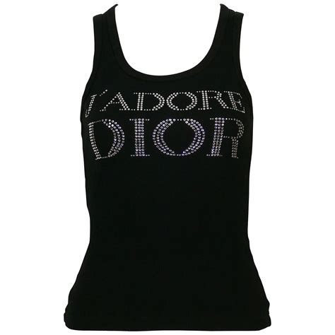 dior topje|christian dior tank top.